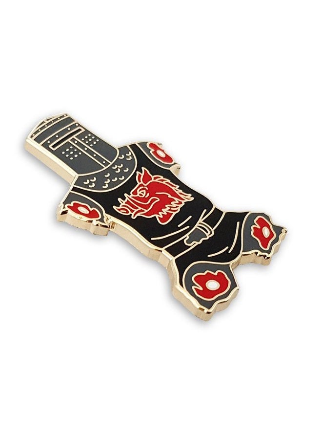 Pinsanity Black Knight "Just A Flesh Wound" Enamel Lapel Pin, enamel - Image 2
