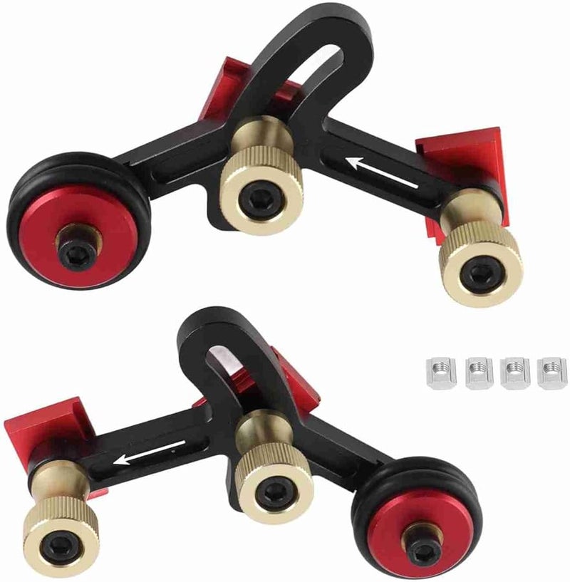 Left Right Bearing Roller Press Featherboard Wheel for Woodworking Table Saw - Image 2