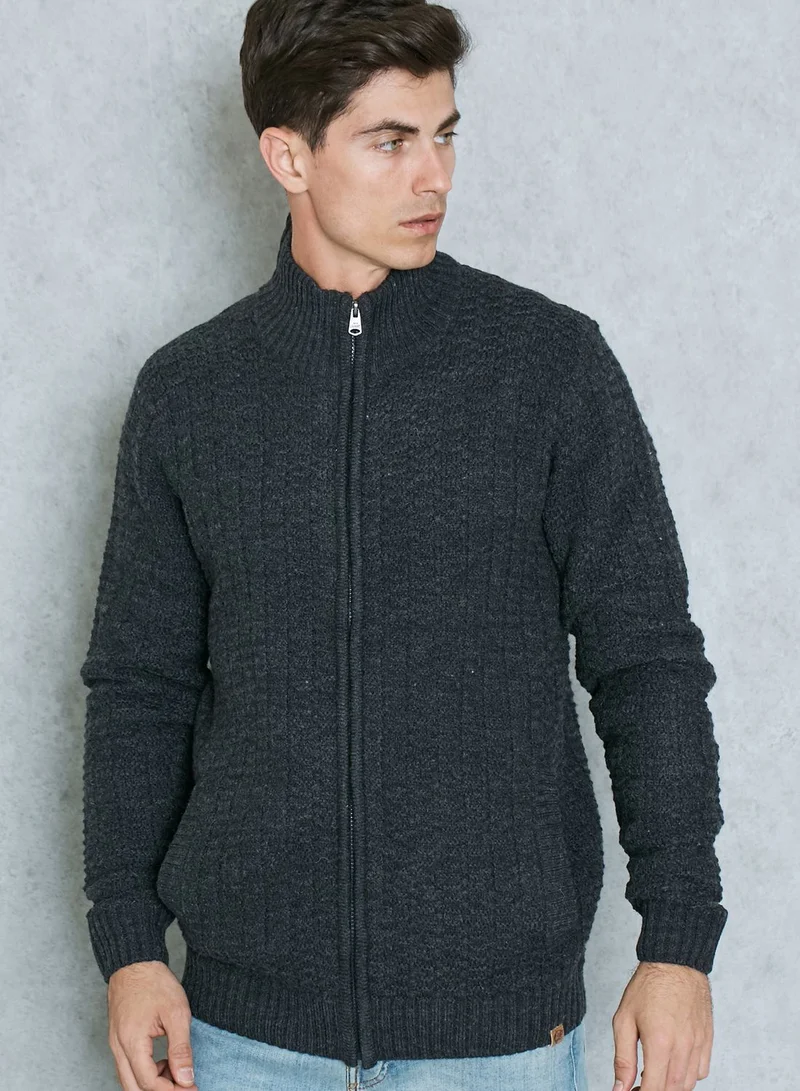 TOKYO LAUNDRY Zip Through Cardigan