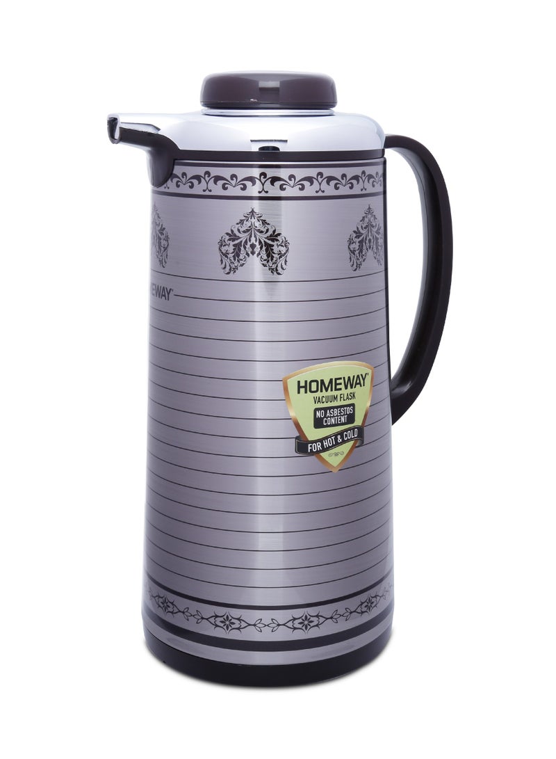 Homeway Vacuum Flask 1.9L – Double Wall Insulated Stainless Steel Bottle for Hot & Cold Drinks – Durable, Leak-Proof Thermos – Ideal for Travel, Office, and Outdoor Use - Image 1