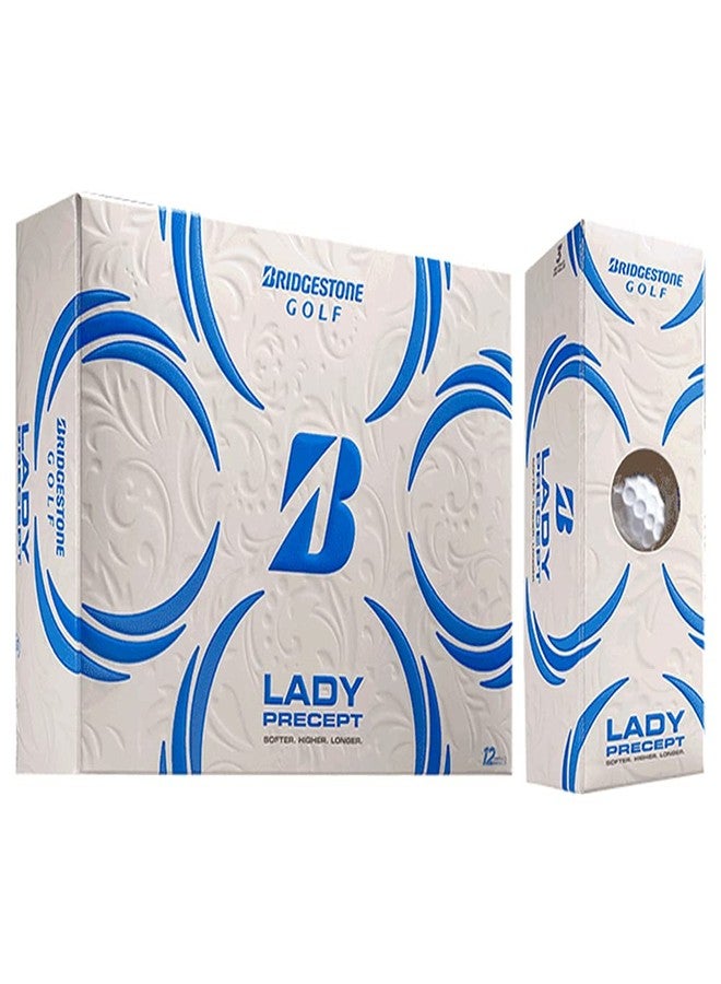 Bridgestone Golf بريدجستون جولف 2021 ليدي بريسيبت أبيض 12 حبة - Image 2