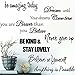 Sinekong Inspirational Wall Decals Quotes Motivational Wall Stickers Vinyl Positive Word Wall Decals Spiritual Sayings - Image 2