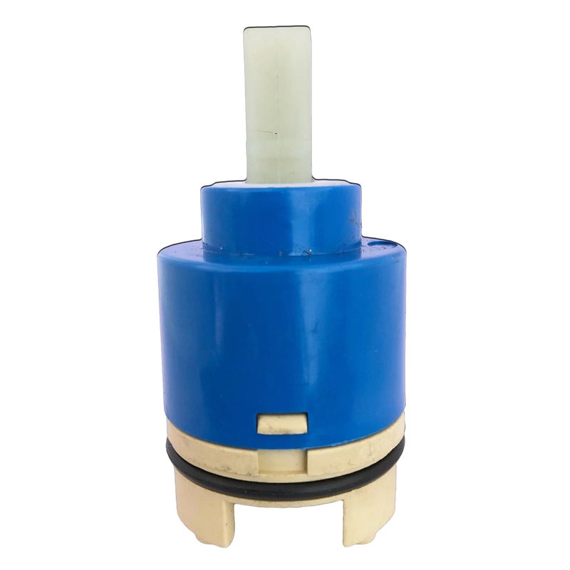 PVC Plastic Extended Ceramic Disc Cartridge | Durable Plumbing Accessories | Single Lever Mixer Cartridge Valve Replacement Part for Kitchen, Bathroom, Wash Basin, Shower, Sink Faucet Taps (35mm) - Image 4