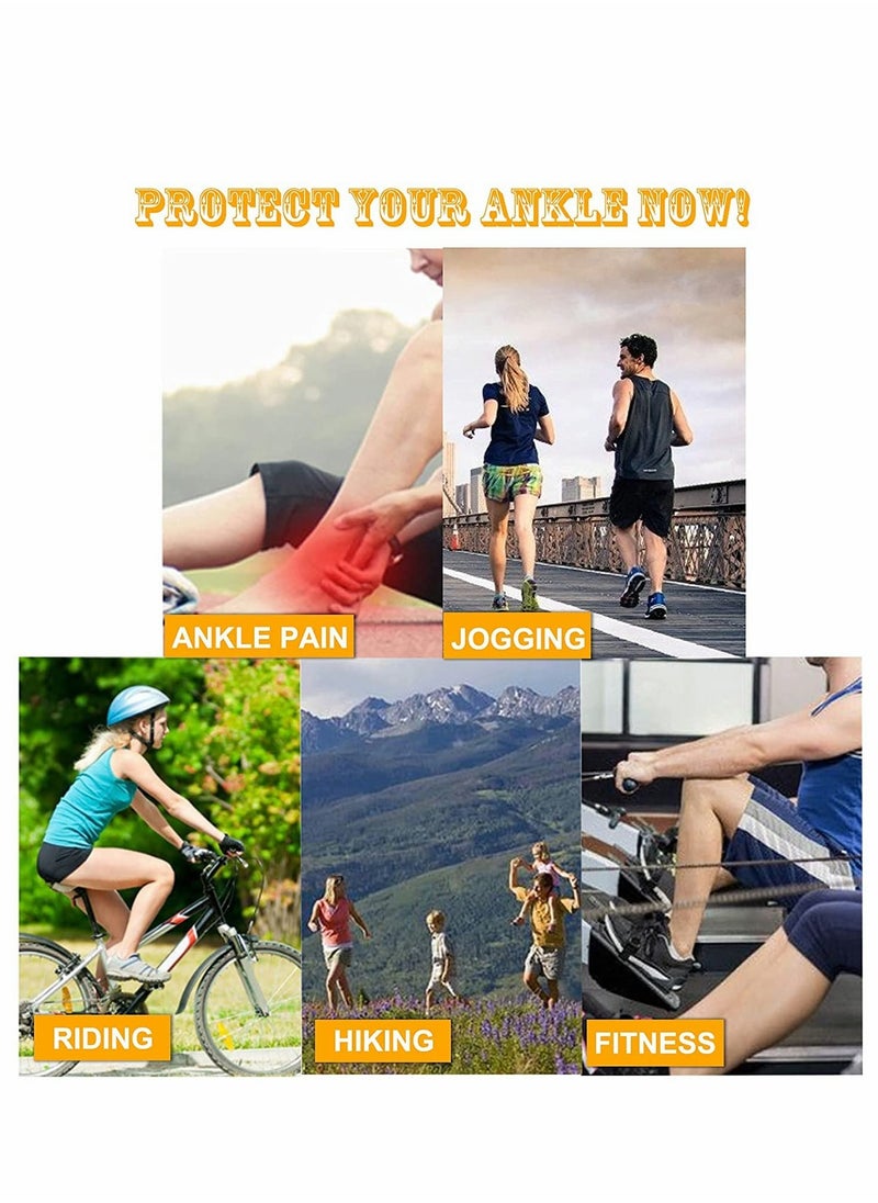 Generic - Copper Ankle Support Sleeves for Men and Women, Compression Foot Brace for Joint Pain Relief and Injury Recovery - Image 1