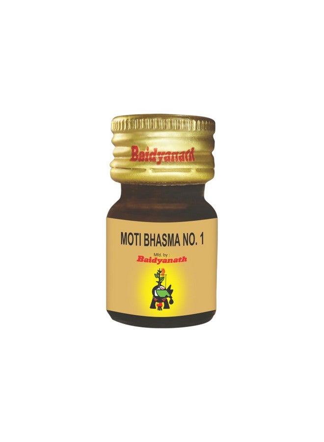 Baidyanath Baidyanath Moti Bhasma No.1-1 gm, Light Brown  - Image 1