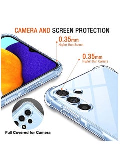 Generic Back Cover Clear Case Transparent For Samsung Galaxy A25 5G Soft Flexible Tpu Shockproof Camera Bump and Military Grade Drop Protection  - Image 5