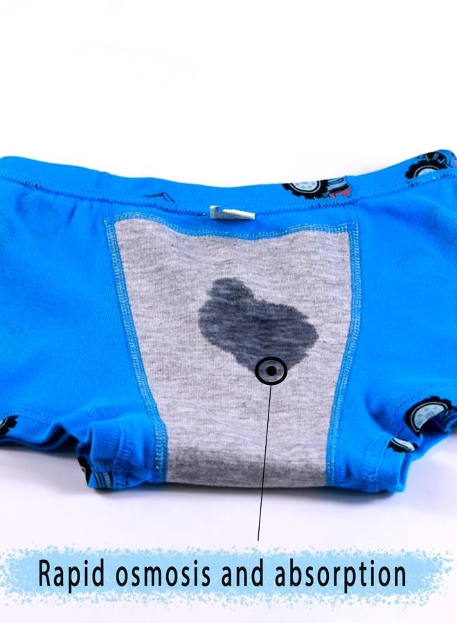 Boboking Toddler Boys Trainer Underwear Little Kids Boy Boxer Briefs, Green White Gray, 2 - Image 3
