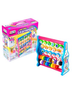 Ratna's Unicorn Learning Kit Educational Toy for Kids to Learn Alphabets, Numbers, Spelling, Shapes, Colors & Counting (Multicolor)