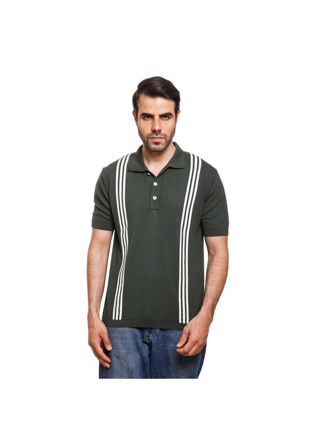Coup - Woven Polo-Shirt with Short Sleeves - Image 1