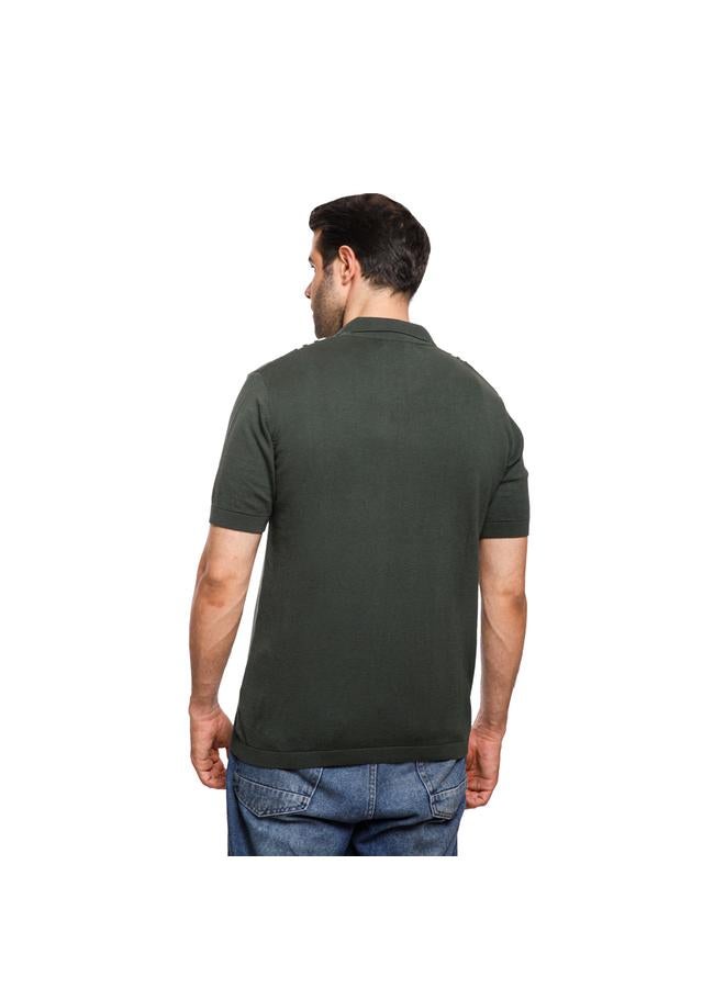 Coup - Woven Polo-Shirt with Short Sleeves - Image 3
