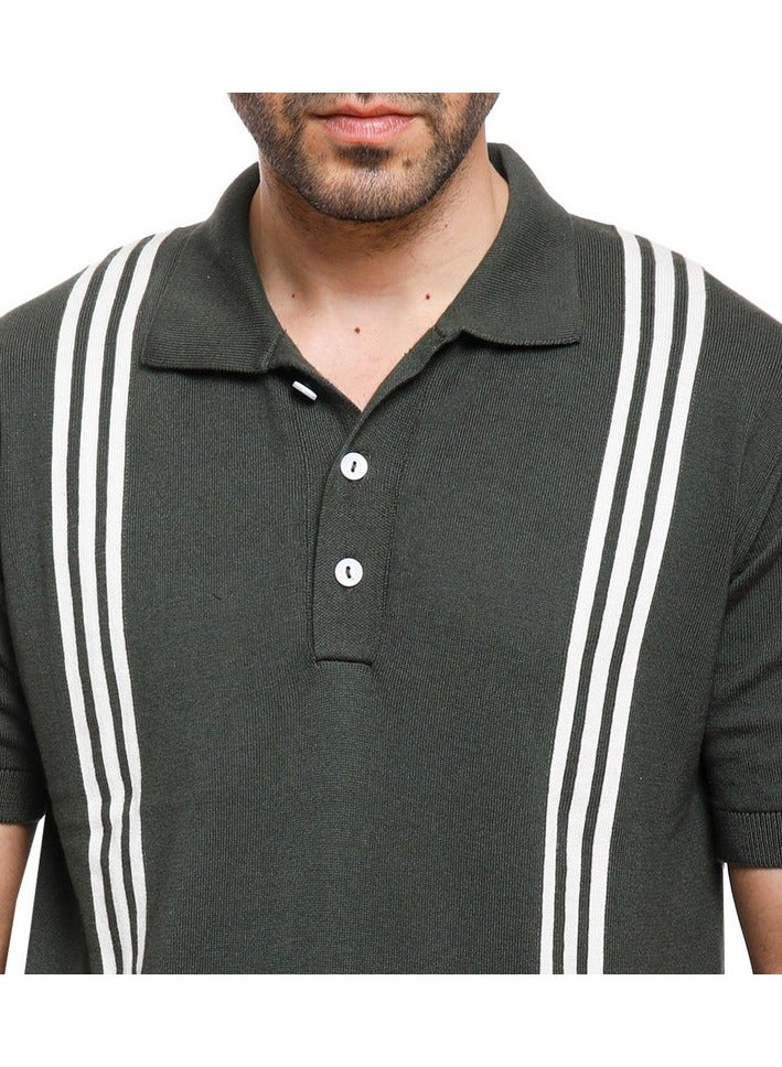 Coup - Woven Polo-Shirt with Short Sleeves - Image 5