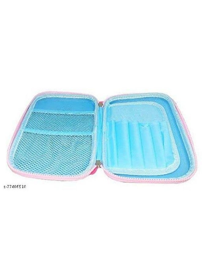 ShopNGift ShopNGift Mermaid Premium Stylish Large Capacity Hardtop EVA Pencil Case Pouch Organizer for Kids - Mermaid - Image 3