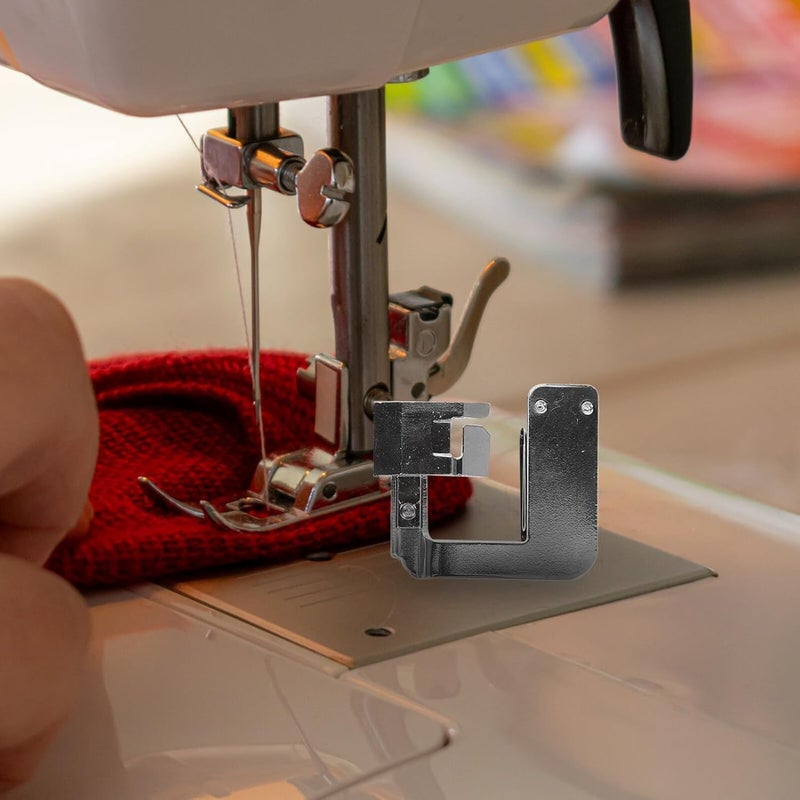 6 Pcs Multi-Function Rolled Hem Presser Feet Set for Home Sewing Machines, Portable Professional Stitching Attachments, Compatible Low Shank Models, for Fabric Edging and Sewing - Image 5