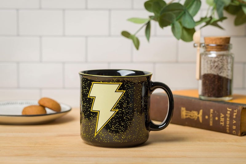 Silver Buffalo DC Comics Black Adam Ceramic Camper Mug 20 Ounces - Image 5