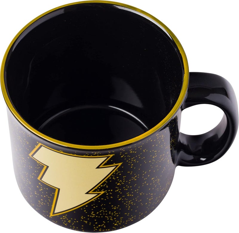 Silver Buffalo DC Comics Black Adam Ceramic Camper Mug 20 Ounces - Image 3
