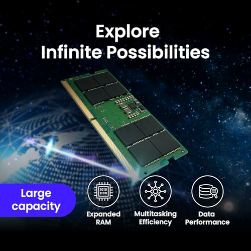 MMOMENT DDR5 SODIMM 16GB 5600Mhz (PC5-44800) Laptop Memory Module Ram (CL46, Non-ECC Unbuffered, 1.1V, 262 Pin) - Image 4