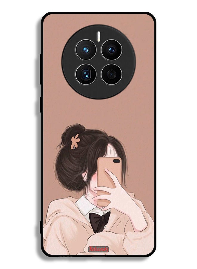Tolwak Huawei Mate 50E Protective Case Cover Making Selfie - Image 1
