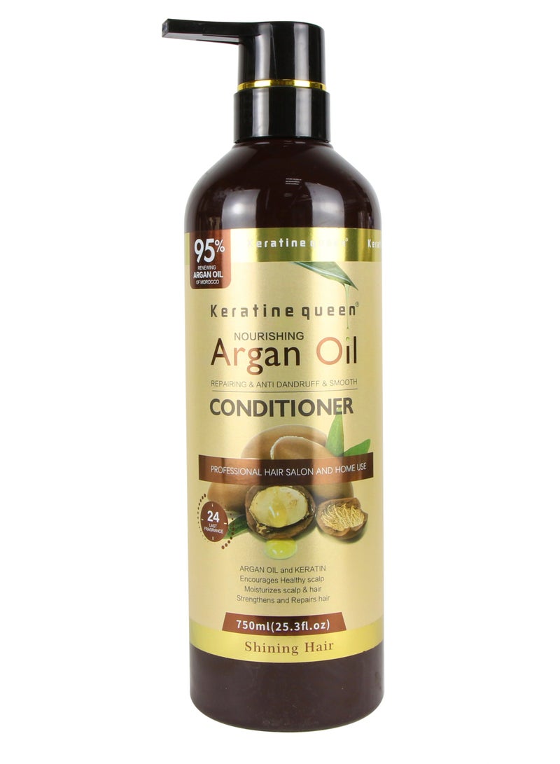 Keratine queen Nourishing Argan Oil Conditioner 750 ml