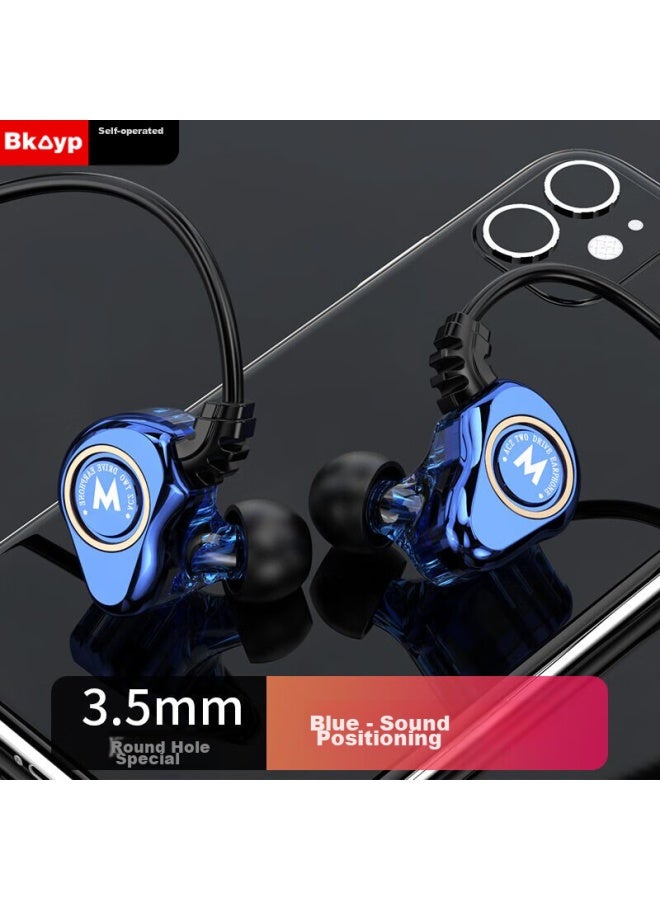 Bkayp Wired In-ear Gaming Headphones, 3.5mm Round Jack, For Pubg, Honor Of Kings, Fps Games, Computer And Mobile Phone, Sleep Headphones, Noise-cancelling, Music, Calls, Compatible With Apple And Xiaomi - Image 1