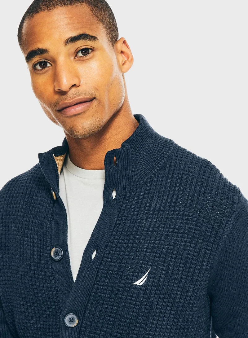 NAUTICA Knitted Button Cardigan