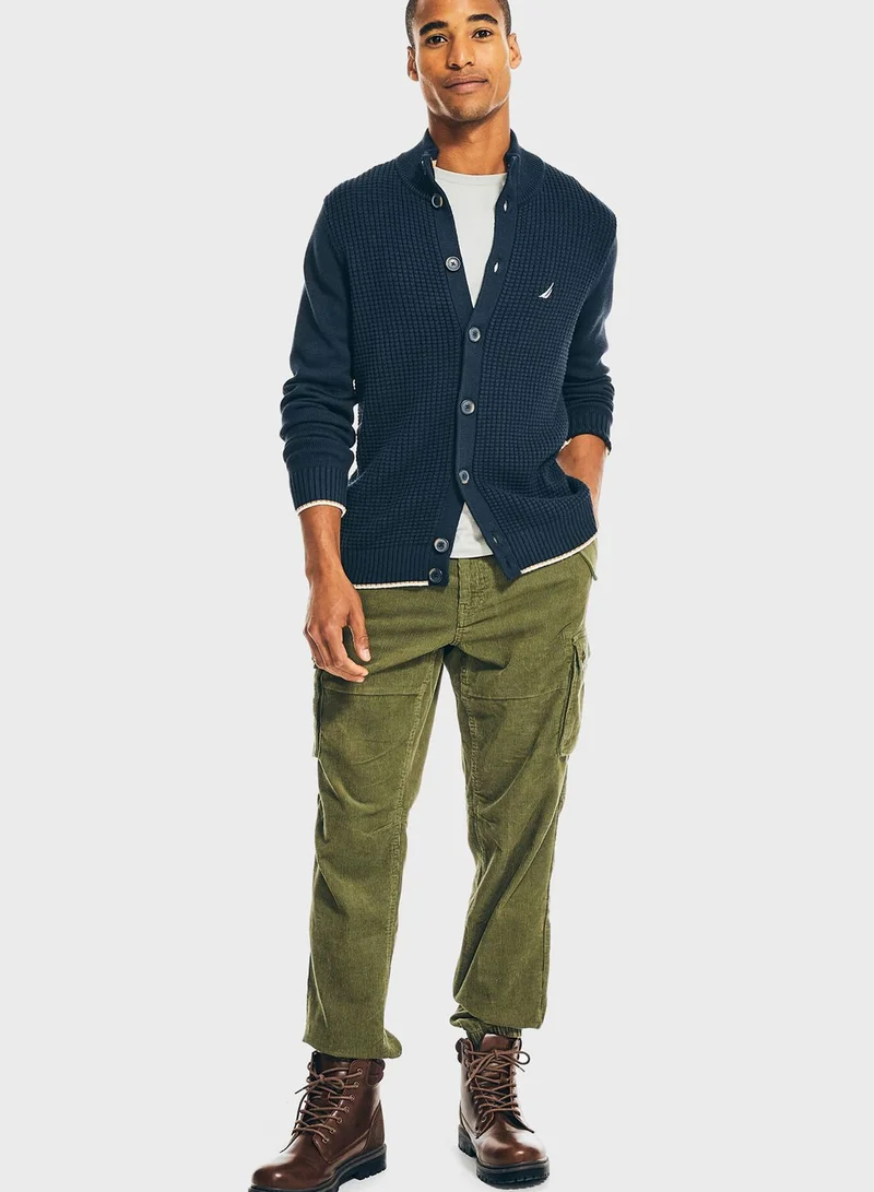 NAUTICA Knitted Button Cardigan