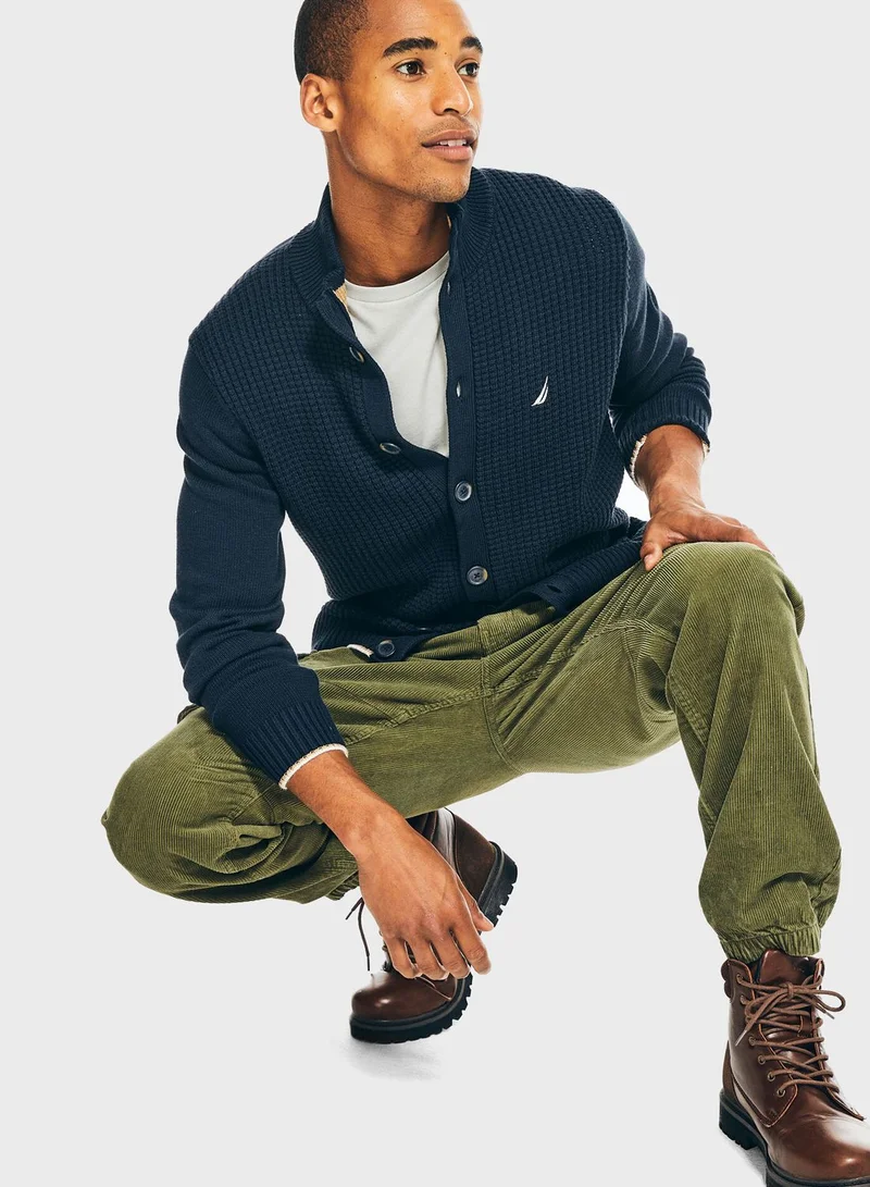 NAUTICA Knitted Button Cardigan