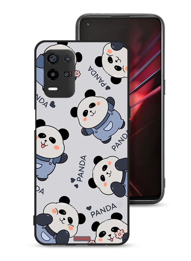 Tolwak Oppo K9x Protective Case Cover Pattern Of Pandas - Image 1