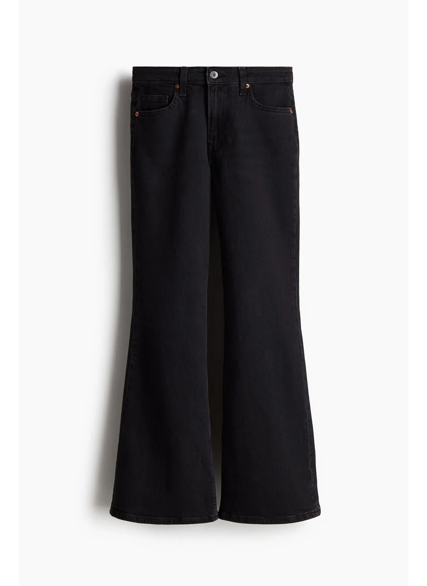 H&M Petite Length Flared High Jeans