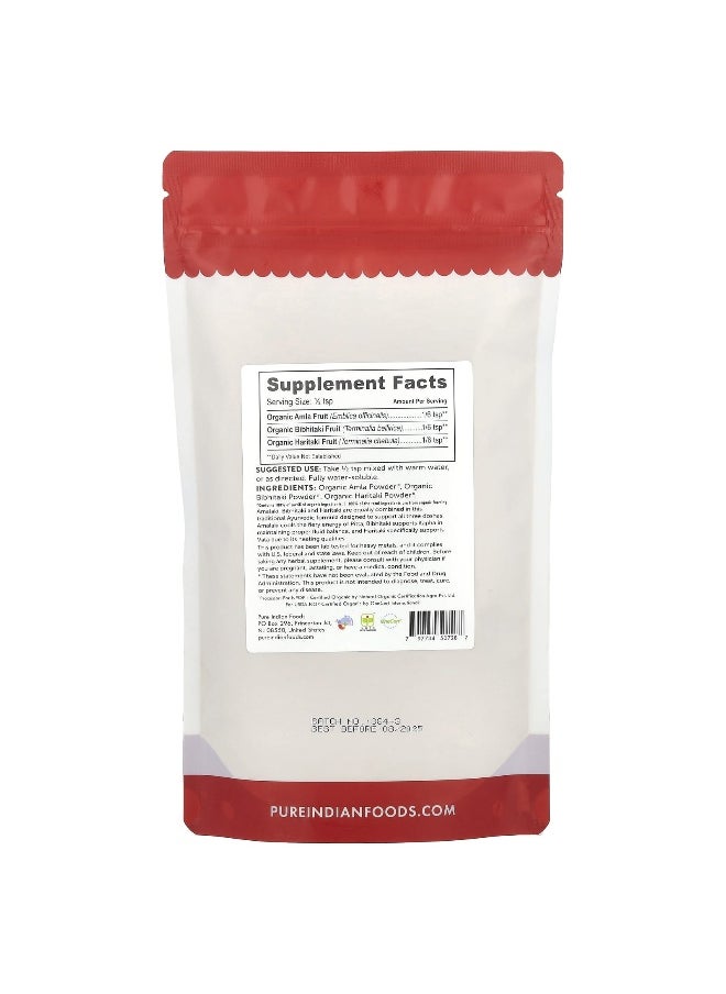 Pure Indian Foods Pure Indian Foods, Organic Triphala Powder, 8 oz (227 g)  - Image 2