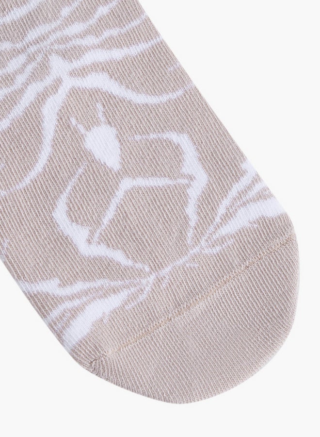 سيليست جوارب بطول الكاحل مطبوعة - مجموعة من  قطع - Image 3