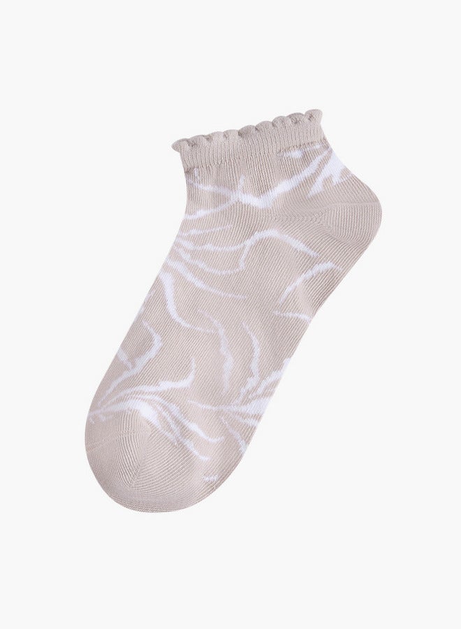 سيليست جوارب بطول الكاحل مطبوعة - مجموعة من  قطع - Image 2