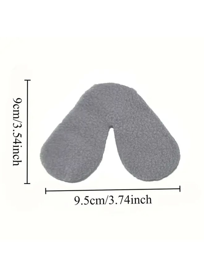Gray Ventilator Face Mask Nose Pad 8 Pcs Adjustable Nose Pillow For Men And Women Soft Comfortable Ventilator Accessories Self Cutting Simple Easy To Use - Image 3