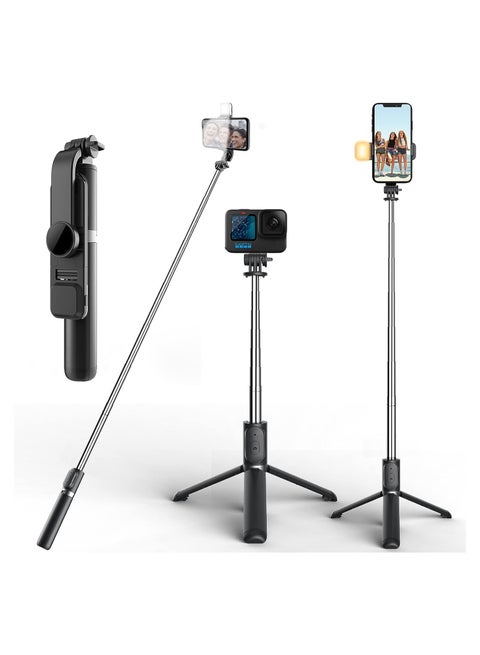 L08 Selfie Tripod Stick Stand For iPhone And Smart Andriod Mobile