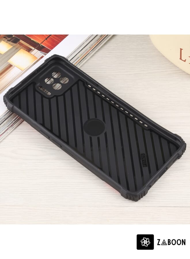 Zaboon Protective Case Cover For OPPO A73 Fierce Warrior Series Armor All-inclusive Shockproof Aluminum Alloy + TPU Protective Case with Ring Holder - Image 3