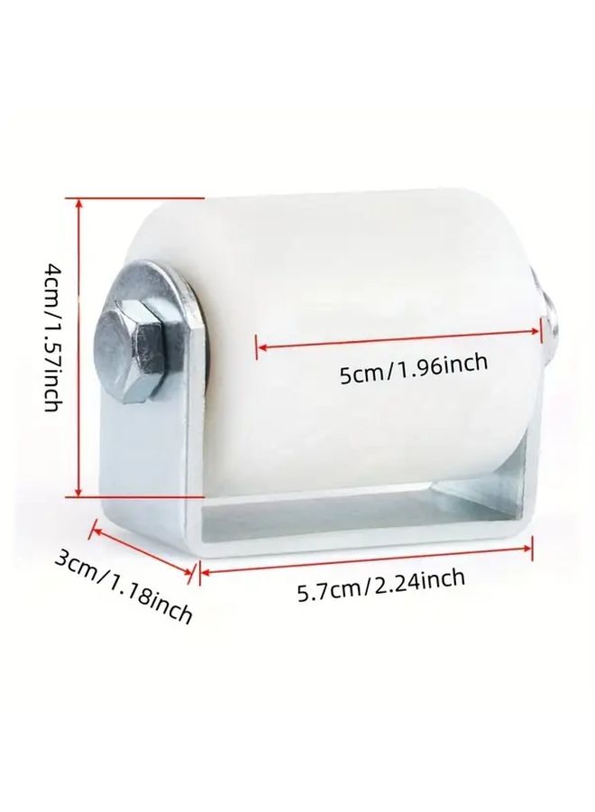 Heavy Duty Metal Gate Roller With Nylon Wheel And Sealed Ball Bearing 1pc - Image 3