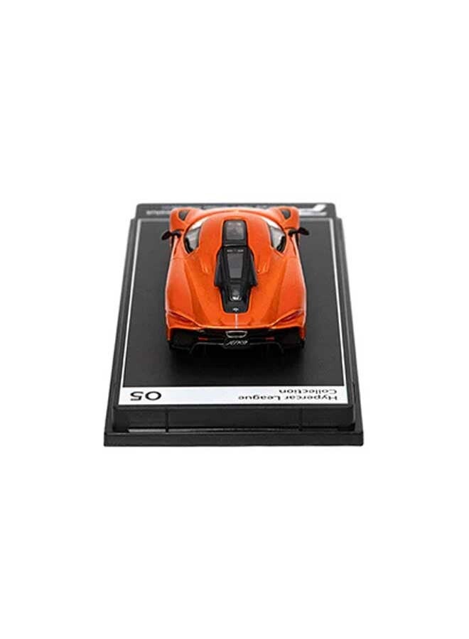 PosterCars PosterCars - 1:64 Scale Koenigsegg Jesko Absolut (Sweet Mandarin) Hypercar League Collection  - Image 3