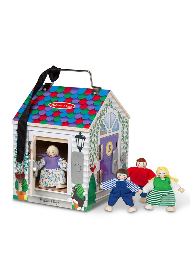 Melissa & Doug Band-in-a-Box Clap! Clang! Tap! - 10-Piece Musical Instrument Set  - Image 2