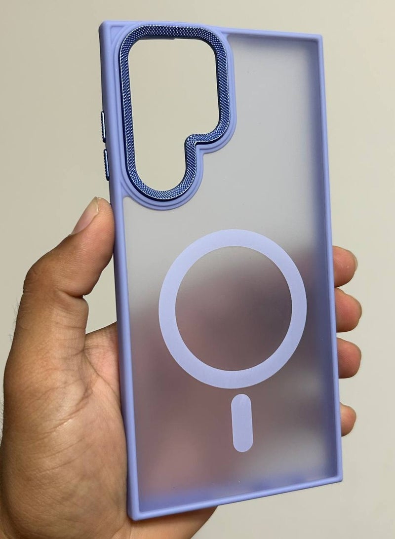 MaxSafe Carbon Fiber Back Cover Compatible with Samsung S22 Ultra - Image 1