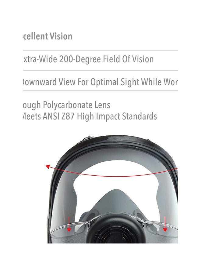 Honeywell Honeywell North Niosh-Approved Full Mask Respirator With Welding Adapter  - Image 2