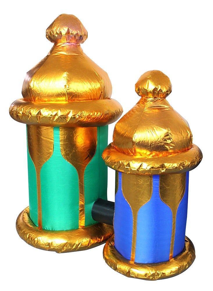 خمسة فانوس رمضان قابل للنفخ - ديكور فانوس رمضان قابل للنفخ - Image 1