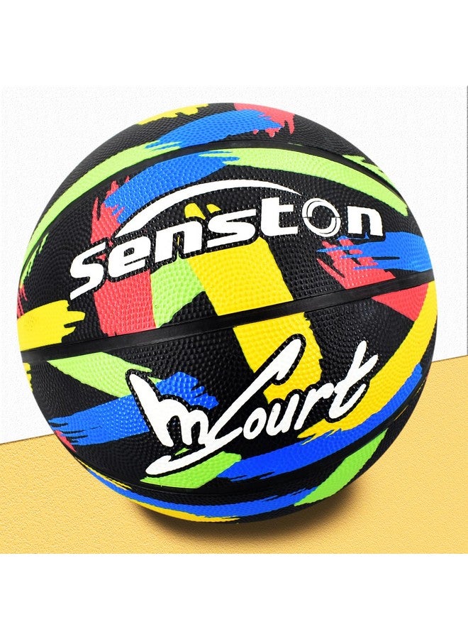Senston Basketball 29.5" Basketball Mens Basketball Official Street Size 7 Outdoor/Indoor Game Basket Ball With Pump - Image 3