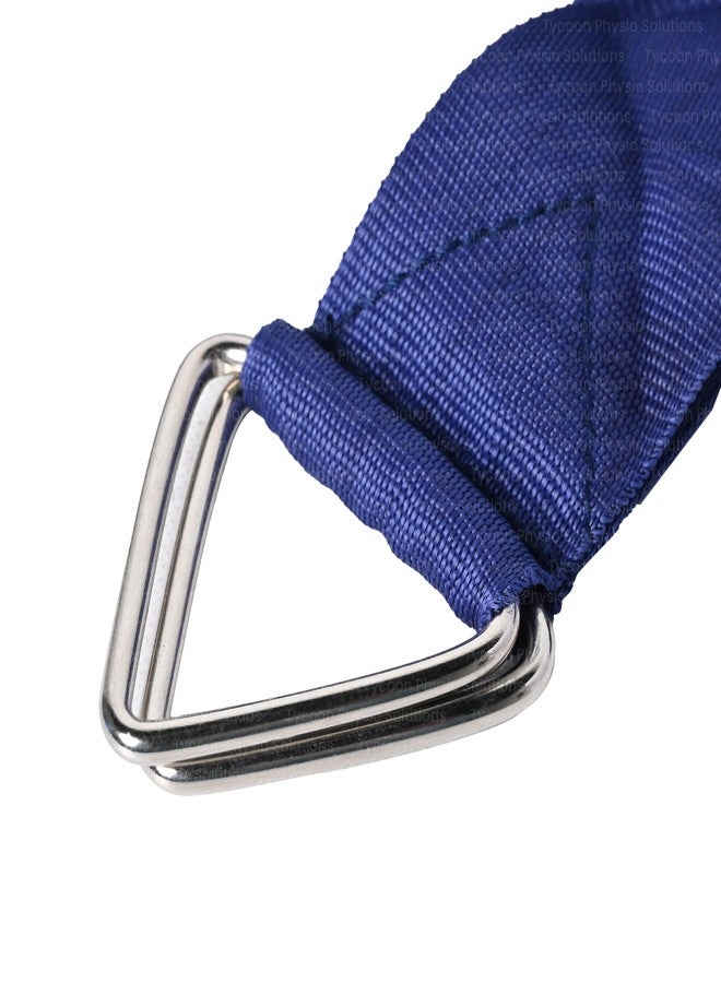 TYCOON PHYSIO SOLUTIONS Lumber Traction Belt Set for Men and Women Adjustable, Comfortable, and Versatile Back Support for Herniated Discs, Sciatica, and Lower Back Pain Management (Blue) - Image 5