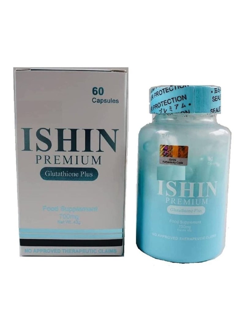 ISHIN Japan Premium White Glutathione Plus 60capsules
