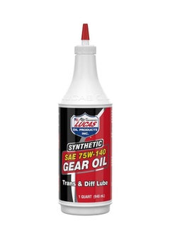 LUCAS OIL Synthetic SAE 75W-140 Gear Oil  - Image 1