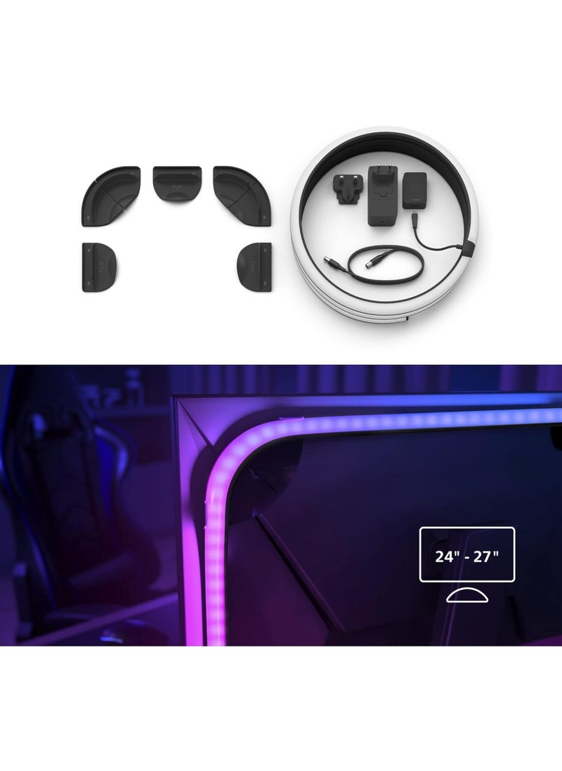 Philips - Philips Hue Play Gradient PC Lightstrip [for 24-27 Inch Screens] LED Smart Lighting. Sync for Entertainment, Gaming and Media - Image 1