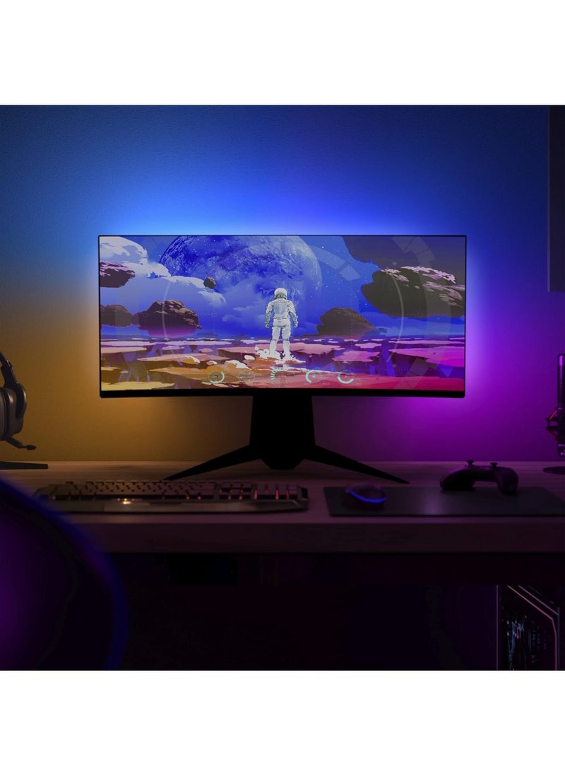 Philips - Philips Hue Play Gradient PC Lightstrip [for 24-27 Inch Screens] LED Smart Lighting. Sync for Entertainment, Gaming and Media - Image 1