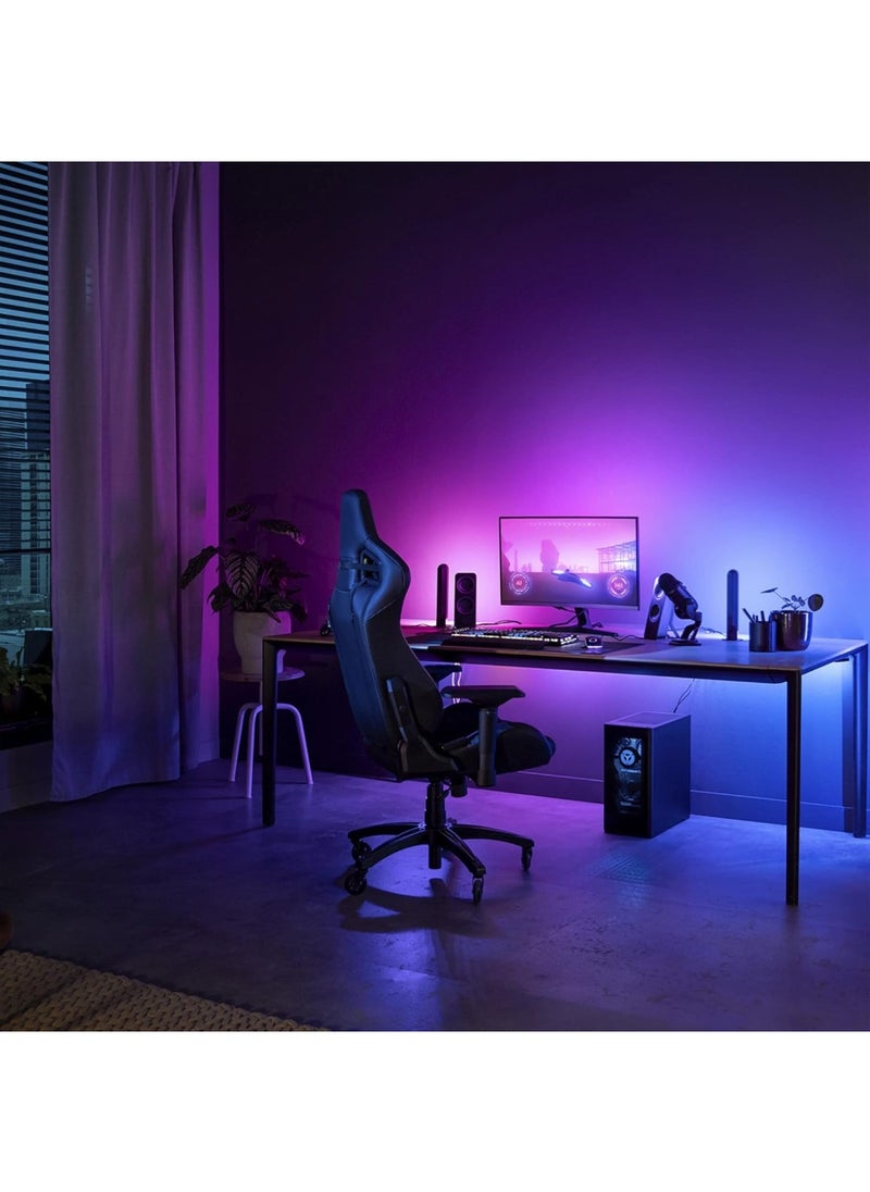 Philips - Philips Hue Play Gradient PC Lightstrip [for 24-27 Inch Screens] LED Smart Lighting. Sync for Entertainment, Gaming and Media - Image 1