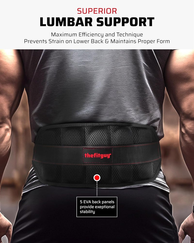 THEFITGUY Ultimate Belt for Belt Squats and Rack Attachment with Structured Back Support - Image 3