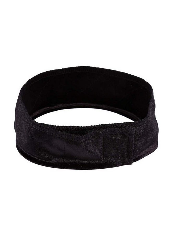 Long Leaf - Velvet Wig Grip Band Adjustable Comfort Head Hair Band For Women Keeps Wig Secured Prevents Headaches & Hair Loss (Black) - Image 1