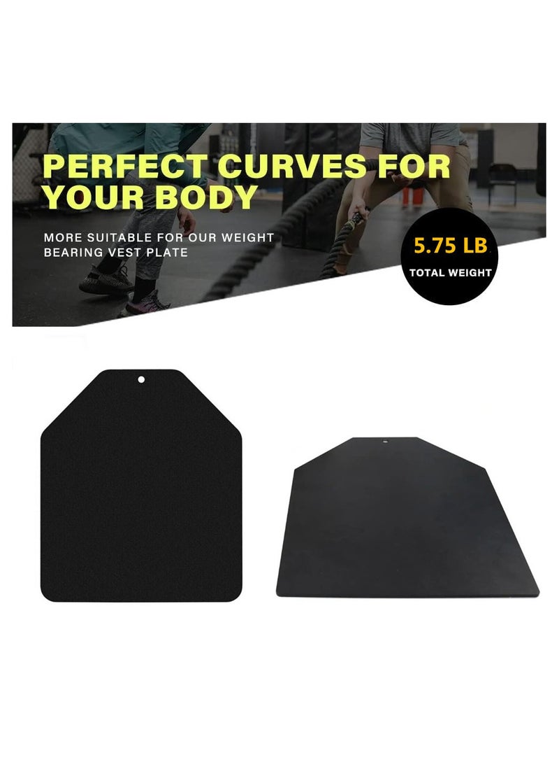 Generic Weight Vest Plate for Outdoor Sports Vest Strength Training,Fitness Running,Workout, Loading Leg Guards, 5.75 LB/2.6kg  - Image 3